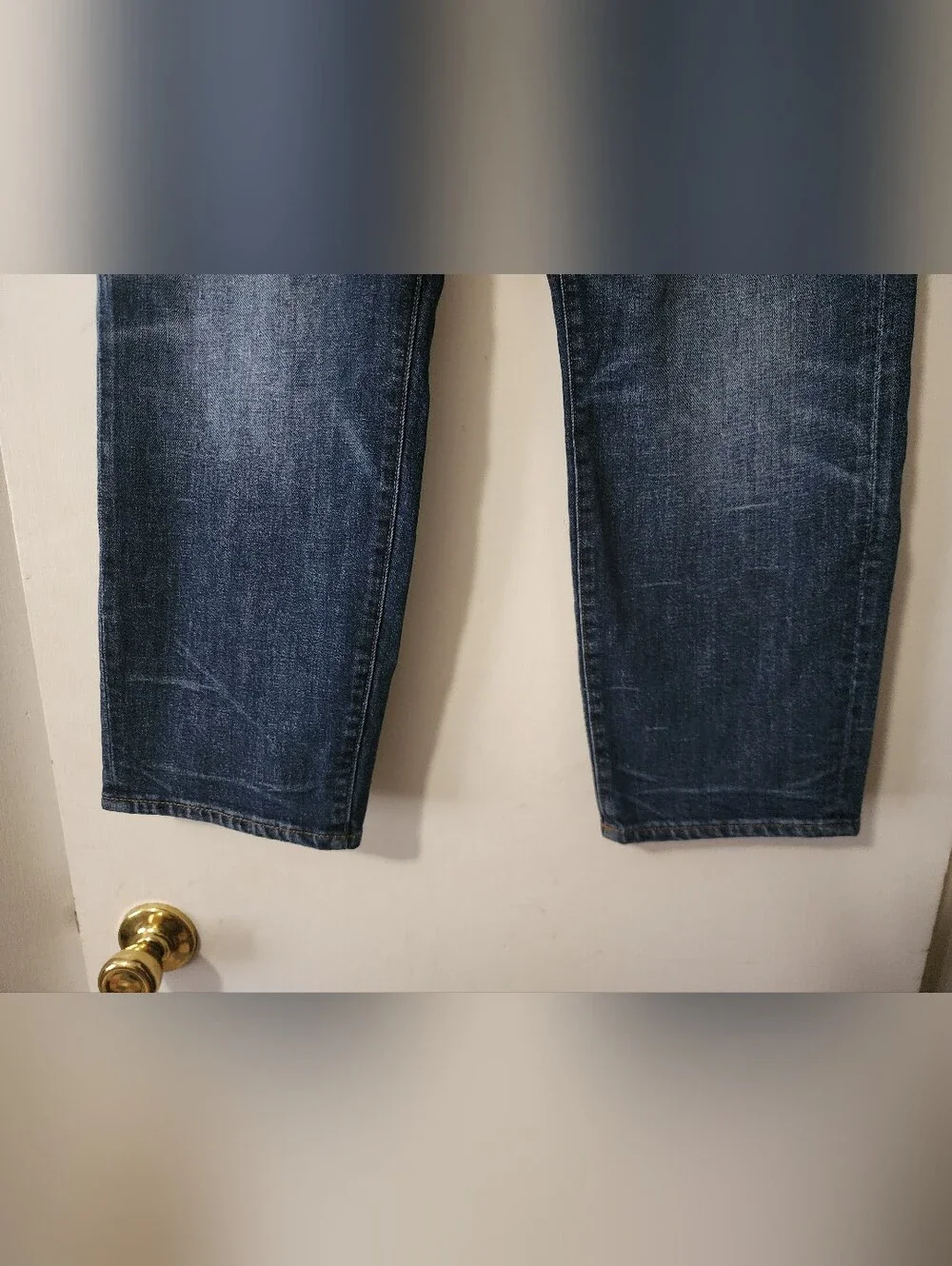 J.Crew Womens Straightaway Jean Denim Jeans Button Fly Stretch 32 Petite 32P